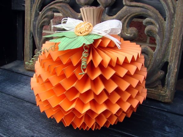 Бумажные тыковки