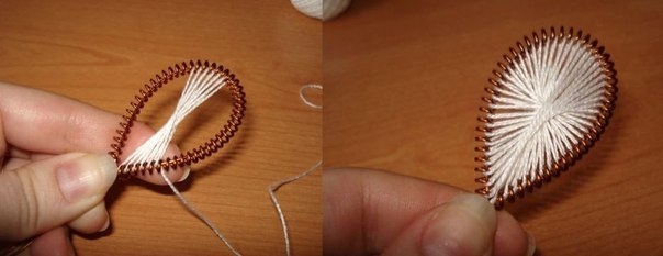 Серьги в технике ганутель. Мастер-класс