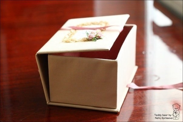 Прекрасная коробочка своими руками
