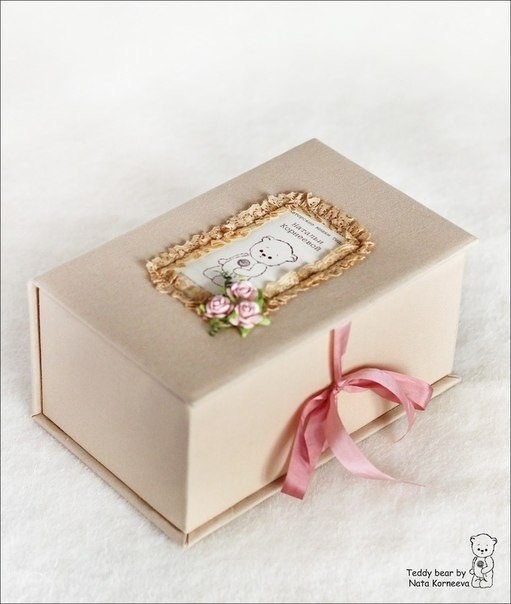 Прекрасная коробочка своими руками