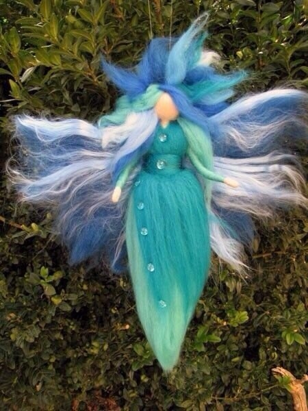 Волшебные феи из шерсти