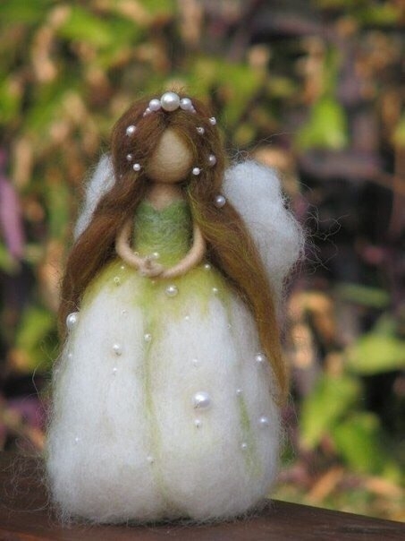 Волшебные феи из шерсти