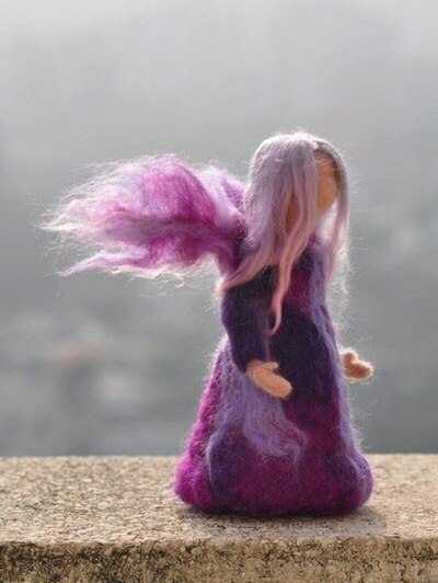 Волшебные феи из шерсти