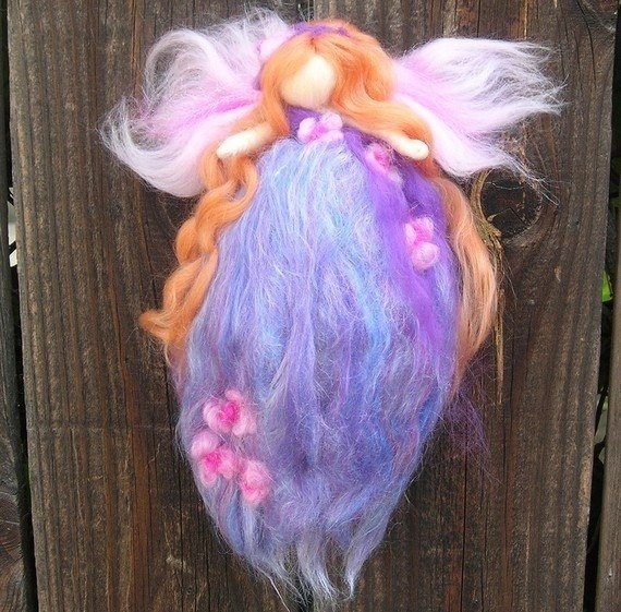 Волшебные феи из шерсти