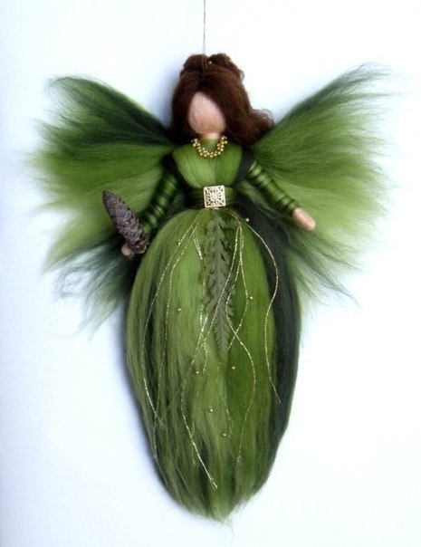 Волшебные феи из шерсти