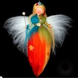 Волшебные феи из шерсти