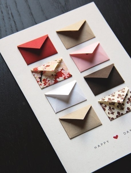 Делаем открытку с пожеланиями и признаниями