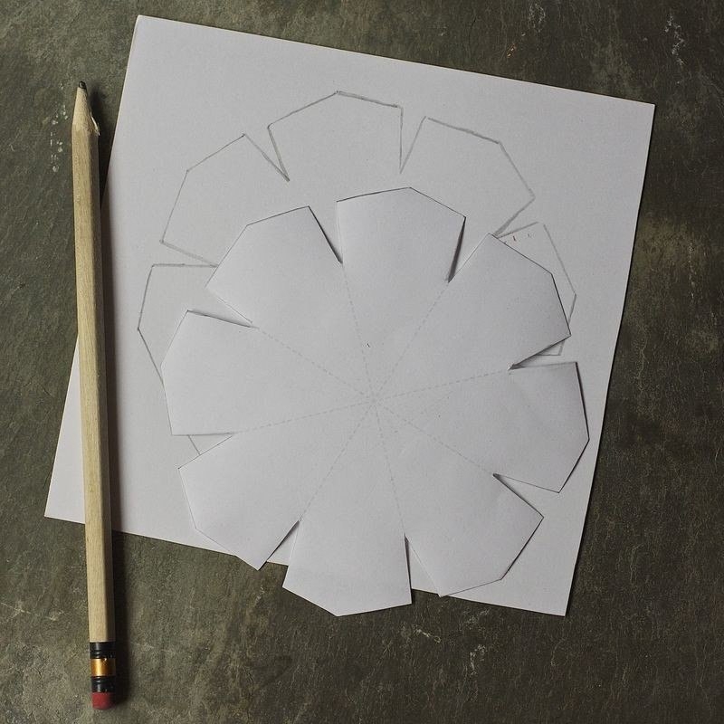 Объёмная снежинка