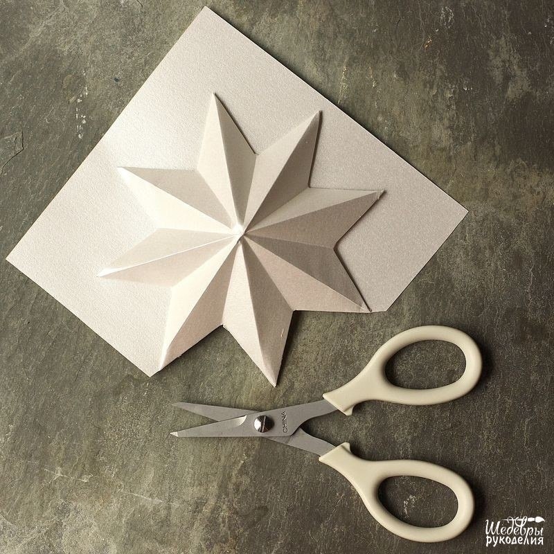 Объёмная снежинка