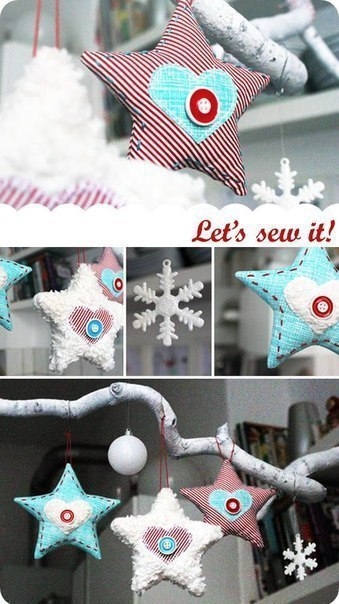 Звездочки. Готовимся к Новому году.