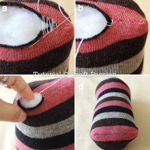 Милейшие пингвины из носочков. Мастер-класс