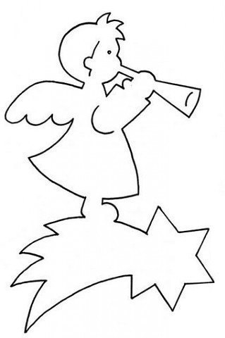 Рождественская подвеска из бумаги