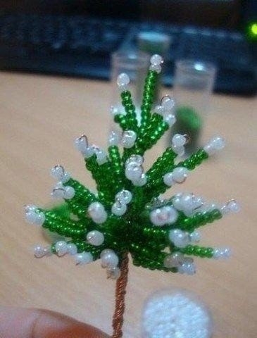 Елочка из бисера.