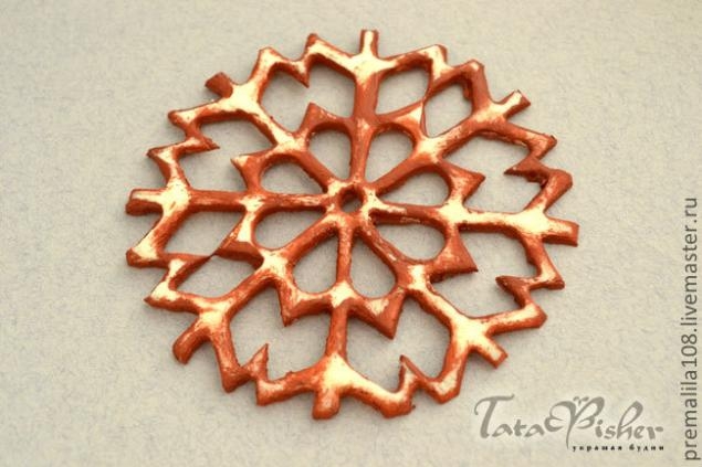 Соленые снежинки. Мастер-класс