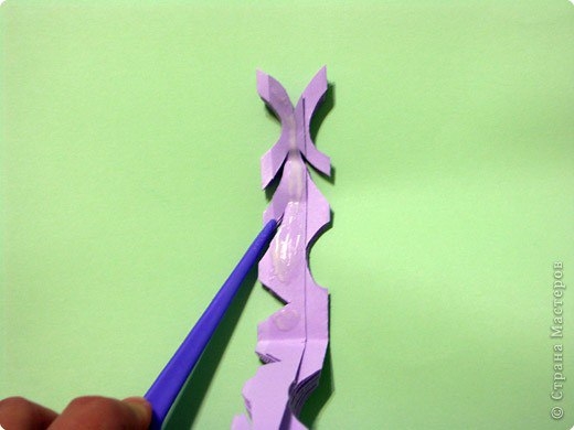 Объемные снежинки