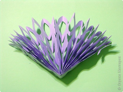 Объемные снежинки