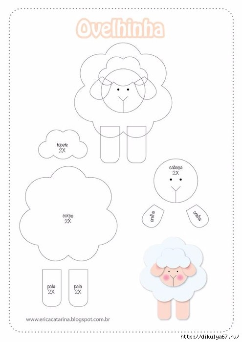 Фетровые веночки и игрушки в детскую.