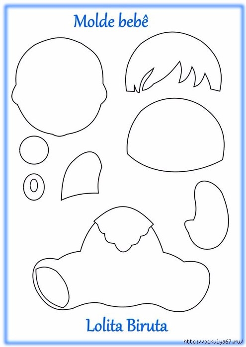 Фетровые веночки и игрушки в детскую.