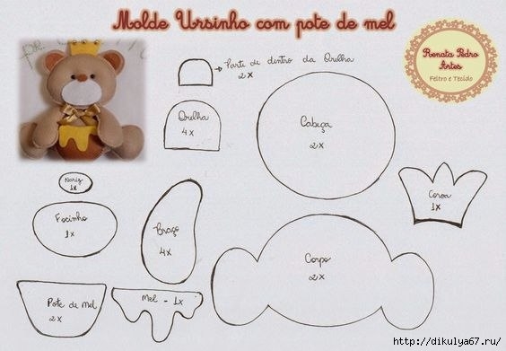 Фетровые веночки и игрушки в детскую.