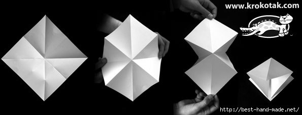 Елочка-оригами. Мастер-класс