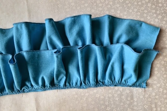 Шьем юбочку с воланами для девочки