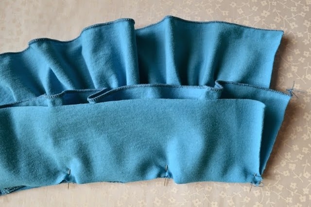 Шьем юбочку с воланами для девочки