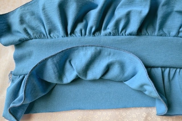 Шьем юбочку с воланами для девочки