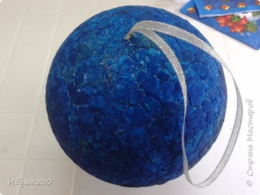 Новогодний шар. Мастер-класс Новогодний шар. Мастер-класс