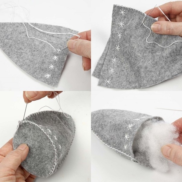 Шьем новогодних гномов своими руками. Мастер-класс