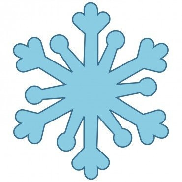 Снежинки из фетра