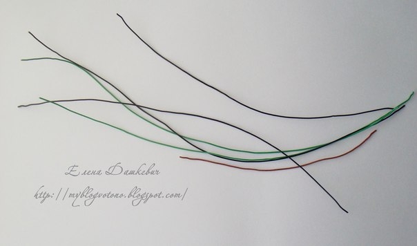 Миниатюрные саночки. Мастер-класс.