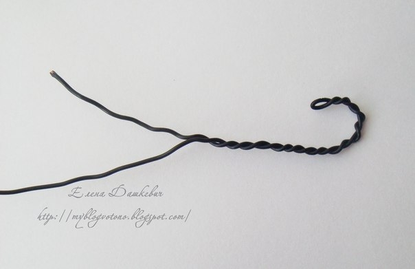 Миниатюрные саночки. Мастер-класс.