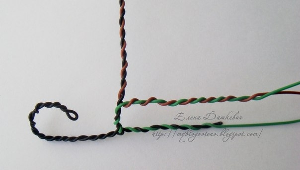 Миниатюрные саночки. Мастер-класс.