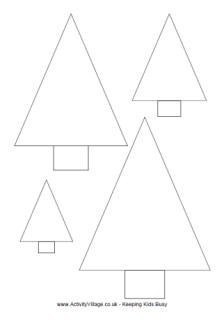 Текстильные ёлочки - идеи+выкройки.