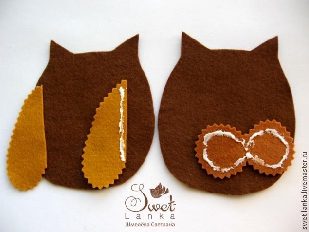 Сова из фетра. Мастер-класс Сова из фетра. Мастер-класс