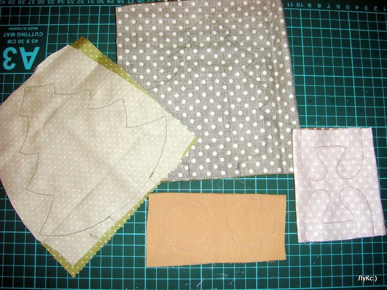 Забавные текстильные Ёлочки