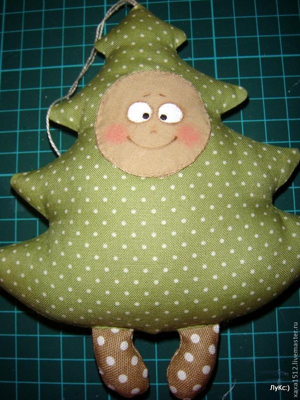 Забавные текстильные Ёлочки