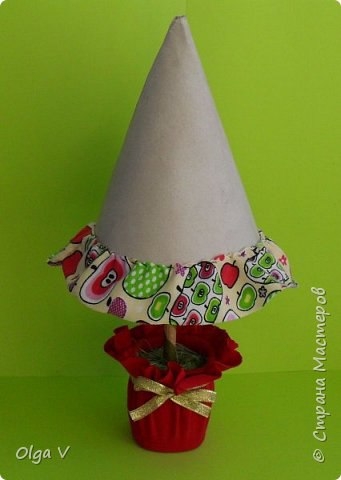Елочка в оборочках. Мастер-класс