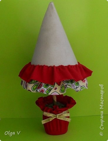 Елочка в оборочках. Мастер-класс