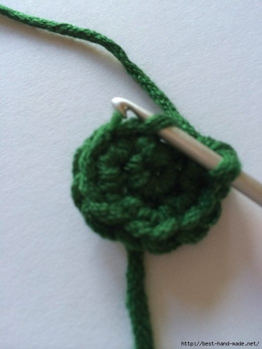 Новогодние елочки крючком. Мастер-класс