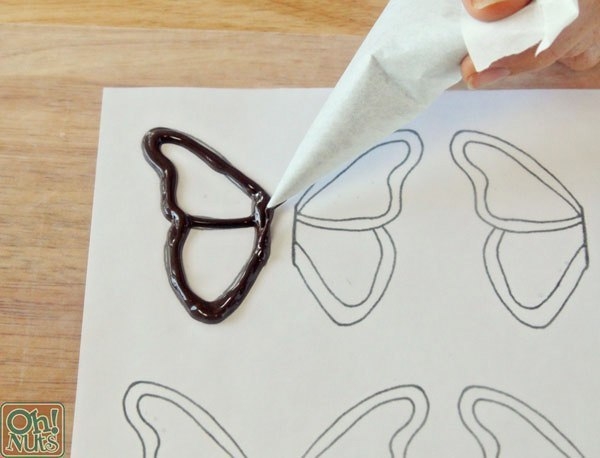 Шоколадные бабочки