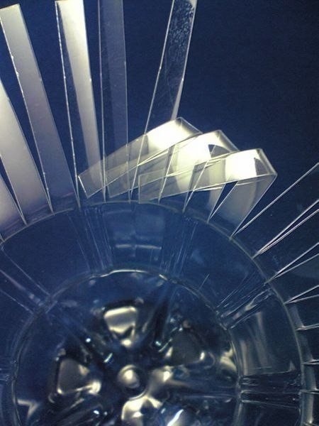 Вазочка из пластиковой бутылки