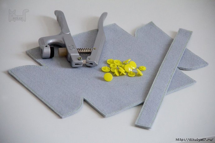 Корзинка из фетра. Мастер-класс