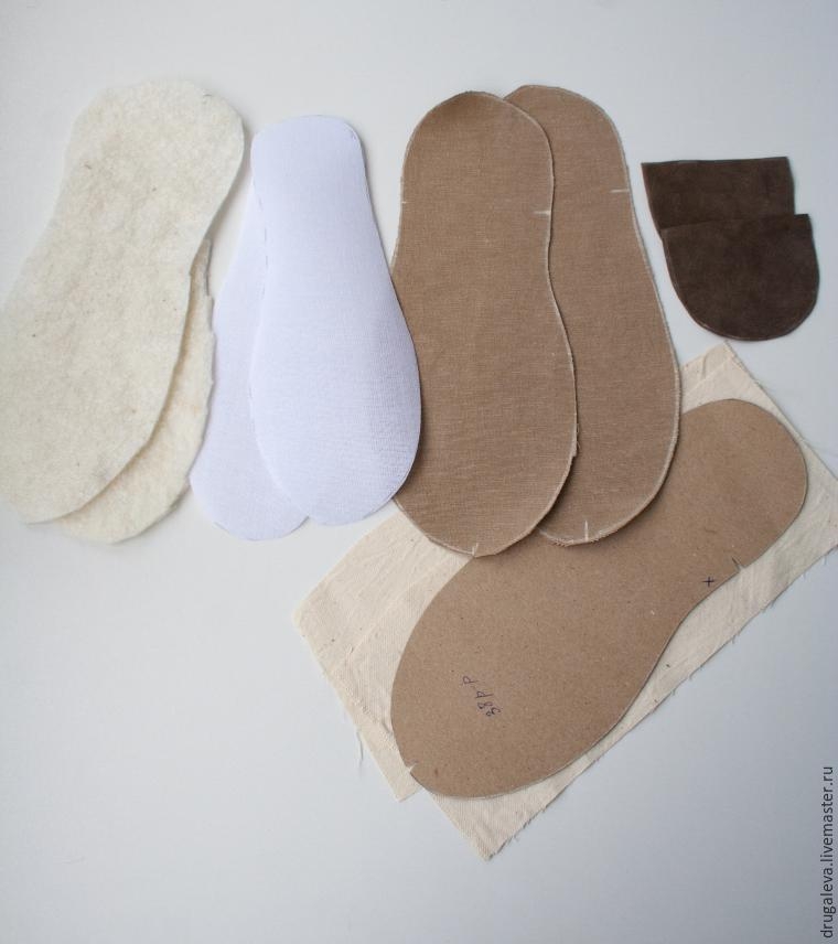 Шьем уютные домашние тапочки. Мастер-класс