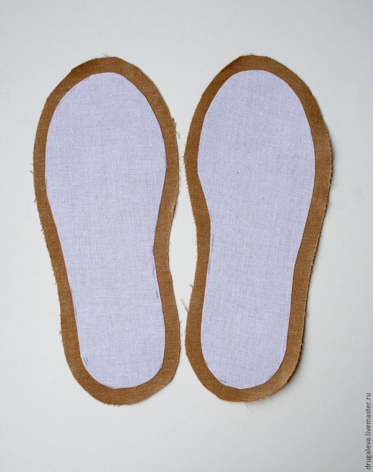 Шьем уютные домашние тапочки. Мастер-класс