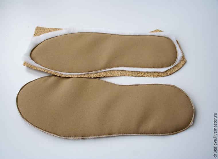 Шьем уютные домашние тапочки. Мастер-класс