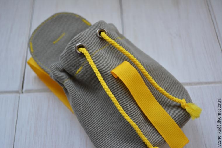 Шьем рюкзачок для игрушки за 1 час