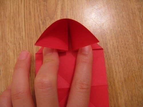 Сердечко-оригами.
