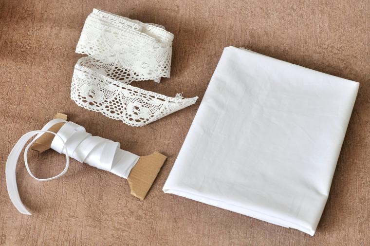 Шьем нарядный чепчик для малышки. Мастер-класс