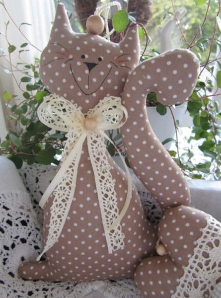 Котики + выкройка